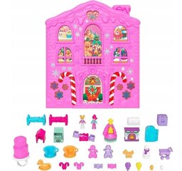 Advento kalendorius mergaitėms Mattel Polly Pocket HKW16 kaina ir informacija | Žaislai mergaitėms | pigu.lt