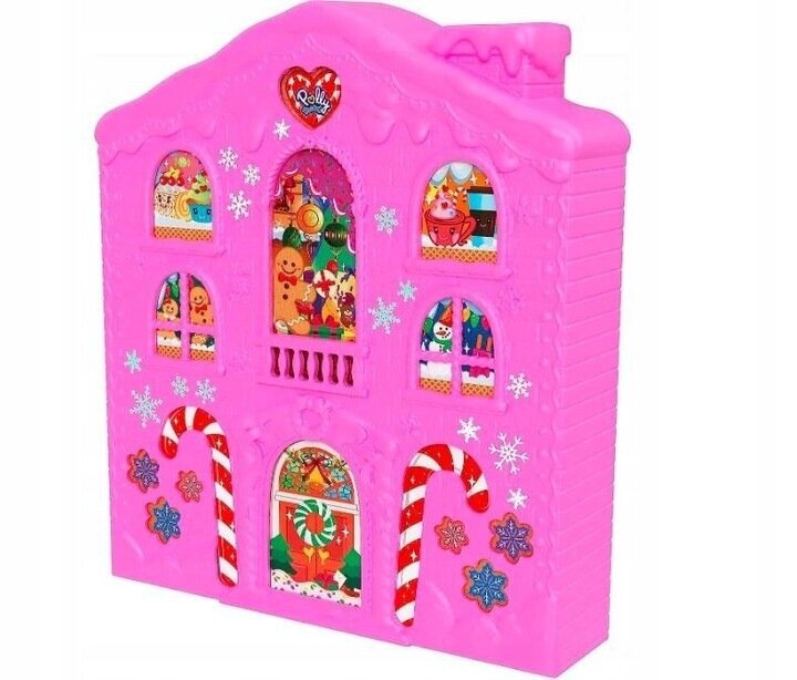 Advento kalendorius mergaitėms Mattel Polly Pocket HKW16 kaina ir informacija | Žaislai mergaitėms | pigu.lt