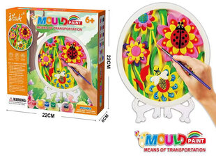 Керамический набор красок для рисования - цветы цена и информация | Развивающие игрушки | pigu.lt