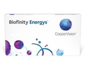 Mėnesiniai kontaktiniai lęšiai Biofinity Energys, 3 vnt. kaina ir informacija | Kontaktiniai lęšiai | pigu.lt