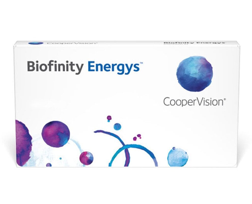 Mėnesiniai kontaktiniai lęšiai Biofinity Energys, 3 vnt. kaina ir informacija | Kontaktiniai lęšiai | pigu.lt