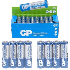 Elementai GP Power Plus Heavy Duty AA 40vnt. цена и информация | GP Batteries Сантехника, ремонт, вентиляция | pigu.lt