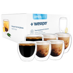 Wessper stiklinių rinkinys, 6 vnt. kaina ir informacija | Taurės, puodeliai, ąsočiai | pigu.lt