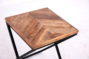 Маленький стол Cheppi SAE-8965, коричневый цена и информация | Журнальные столы | pigu.lt