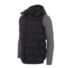 Куртка мужская NATURE, черная цена и информация | Мужские жилетки | pigu.lt