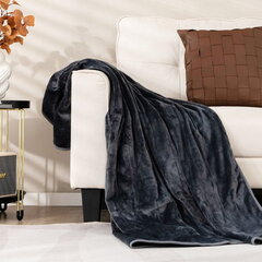 Одеяло электрическое с подогревом 130х163 Costway, серое цена и информация | Согревающие приборы | pigu.lt