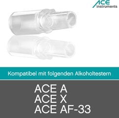 Alkotesterių antgaliai ACE kaina ir informacija | Alkotesteriai | pigu.lt