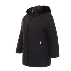 Женская зимняя куртка Nature, черная цена и информация | Женские куртки | pigu.lt