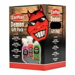 Dovanų rinkinys automobilio priežiūrai Demon, 1 vnt. kaina ir informacija | Carplan Autoprekės | pigu.lt