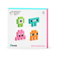 Magnetiniai blokeliai pasakojimų Pixio serija Mini Monsters kaina ir informacija | Konstruktoriai ir kaladėlės | pigu.lt