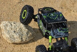 Радиоуправляемая машинка Rock Crawler, зеленая цена и информация | Игрушки для мальчиков | pigu.lt