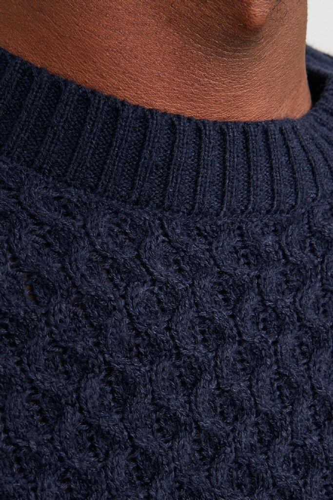 Megztinis vyrams Jack&Jones 12246281MARITIMEBLUE, mėlynas kaina ir informacija | Megztiniai vyrams | pigu.lt