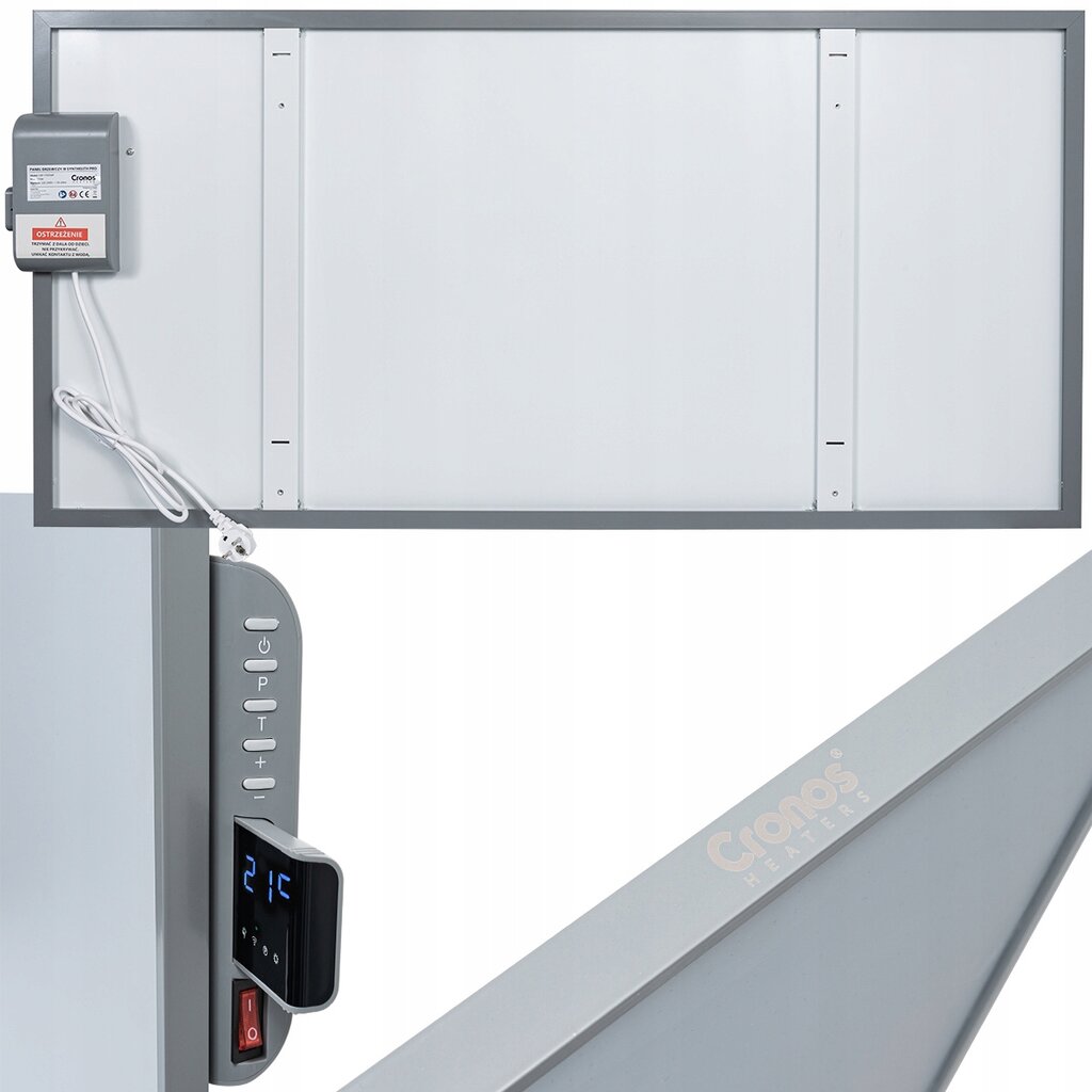 Infraraudonųjų spindulių šildytuvas su nuotolinio valdymo termostatu 770w kaina ir informacija | Šildytuvai | pigu.lt