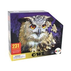 Dėlionė Lean Toys Pelėda, 231d kaina ir informacija | Dėlionės (puzzle) | pigu.lt