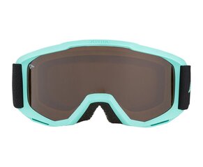 Slidinėjimo akiniai Alpina Piney Aqua, juodi цена и информация | Лыжные очки | pigu.lt