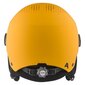 Slidinėjimo šalmas Alpina Zupo Visor Q-Lite Burned, geltonas kaina ir informacija | Slidinėjimo šalmai | pigu.lt