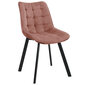 4-ių kėdžių komplektas Akord SJ.28, rožinis цена и информация | Virtuvės ir valgomojo kėdės | pigu.lt