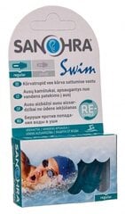 Ausų kamštukai Sanohra Swim, balti kaina ir informacija | Kitos plaukimo prekės | pigu.lt