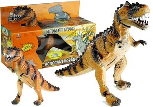 Baterija valdomas interaktyvus dinozauras, 36 cm цена и информация | Игрушки для мальчиков | pigu.lt