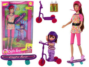 Dviejų lėlių rinkinys su priedais kaina ir informacija | Žaislai mergaitėms | pigu.lt