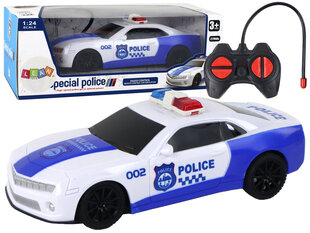 Policijos automobilis su nuotolinio valdymo pultu цена и информация | Игрушки для мальчиков | pigu.lt