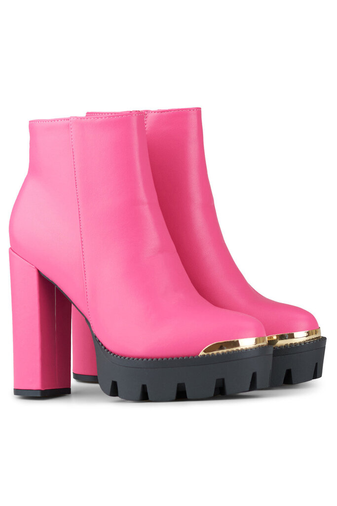Aukštakulniai batai moterims Primohurt 5064-21, rožiniai kaina ir informacija | Aulinukai, ilgaauliai batai moterims | pigu.lt