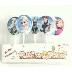 Žvakutės Frozen, 5vnt. цена и информация | Праздничные декорации | pigu.lt