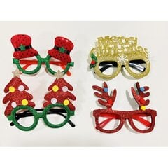 Dekoratyvinių akinių rinkinys, 4vnt. цена и информация | Карнавальные костюмы | pigu.lt