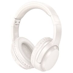 Borofone Headphones BO25 Rhyme bluetooth white цена и информация | Наушники | pigu.lt