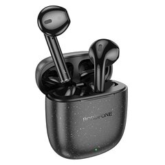 Borofone TWS Bluetooth Earphones BW45 Wide Black цена и информация | Теплая повязка на уши, черная | pigu.lt