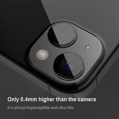 Nillkin CLRFilm Camera Tempered Glass for Apple iPhone 15|15 Plus Black цена и информация | Защитные пленки для телефонов | pigu.lt