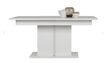 Išskleidžiamas stalas Liveo Irma ST02, balta kaina ir informacija | Virtuvės ir valgomojo stalai, staliukai | pigu.lt