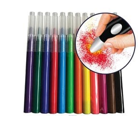 Grafiti rašiklio papildymas, 12 spalv. kaina ir informacija | Piešimo, tapybos, lipdymo reikmenys | pigu.lt