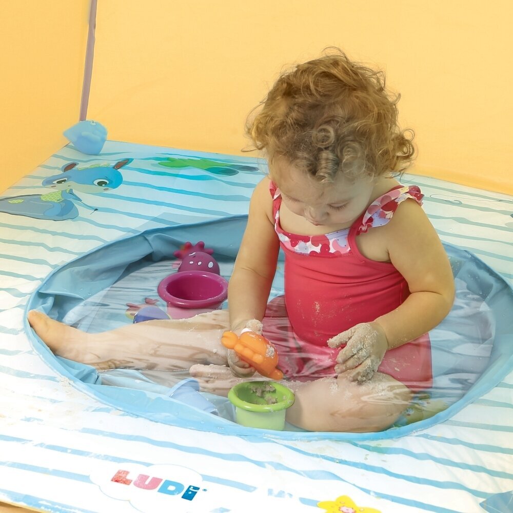 Palapinė/baseinas vaikams Ludi kaina ir informacija | Vandens, smėlio ir paplūdimio žaislai | pigu.lt