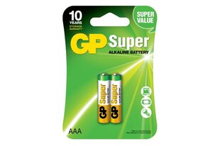 Elementai GP Super alkaline AAA 20 vnt. kaina ir informacija | Elementai | pigu.lt