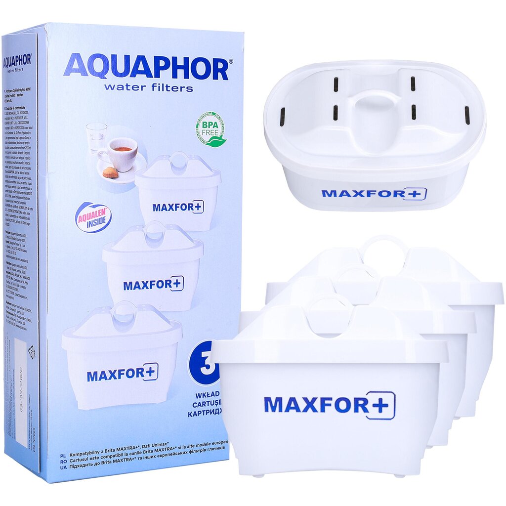 Aquaphor B25 Maxfor, 3 vnt. kaina ir informacija | Vandens filtrai | pigu.lt