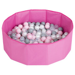 Sulankstomas kamuoliukų baseinas augintiniams Petsona, 100 kamuoliukų, rožinis kaina ir informacija | Žaislai šunims | pigu.lt