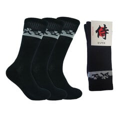 Kojinės vyrams Samurai Bisoks 15058, juodos, 3 poros kaina ir informacija | Vyriškos kojinės | pigu.lt