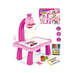 Piešimo projektorius vaikams, rožinis kaina ir informacija | Lavinamieji žaislai | pigu.lt