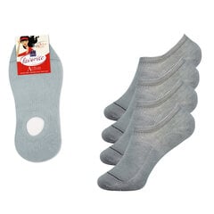 Kojinės moterims Bisoks 21161, pilkos, 4 poros kaina ir informacija | Moteriškos kojinės | pigu.lt