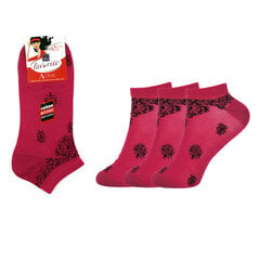 Kojinės moterims Bisoks 22109, rožinės, 3 poros kaina ir informacija | Moteriškos kojinės | pigu.lt