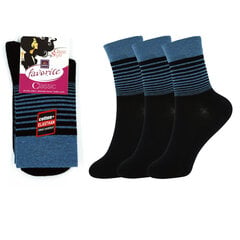 Kojinės moterims Bisoks 22172, juodos, 3 poros kaina ir informacija | Moteriškos kojinės | pigu.lt