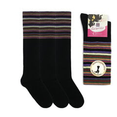 Kojinės moterims Bisoks 22190, juodos, 3 poros kaina ir informacija | Moteriškos kojinės | pigu.lt