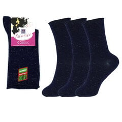 Kojinės moterims Bisoks 22191, mėlynos, 3 poros kaina ir informacija | Moteriškos kojinės | pigu.lt