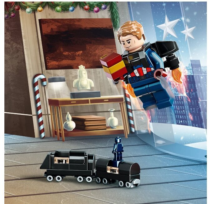 76267 LEGO Marvel Advento kalendorius kaina ir informacija | Žaislai berniukams | pigu.lt