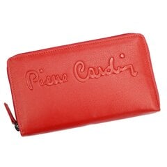 moteriška odinė piniginė PRC-TIL91-2207-RED kaina ir informacija | Piniginės, kortelių dėklai moterims | pigu.lt