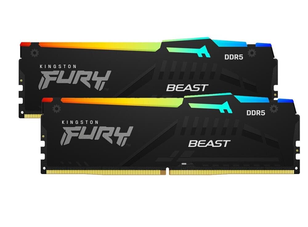 Kingston Fury Beast RGB (KF560C36BBEAK2-16) цена и информация | Operatyvioji atmintis (RAM) | pigu.lt