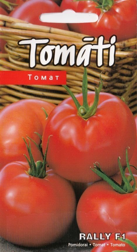 Pomidorų Rally F1. Pomidorų sėklos цена и информация | Daržovių, uogų sėklos | pigu.lt