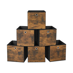 Комплект из 6 коробок SONGMICS SHPME416 цена и информация | Тумба с ящиками Versa | pigu.lt