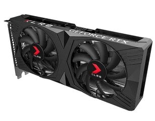 PNY RTX 4060 Ti Verto Dual Fan (VCG4060T8DFXPB1-O) цена и информация | Видеокарты (GPU) | pigu.lt